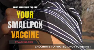 Popping Your Smallpox Vaccine Scar: Risks, Consequences, and What to Do