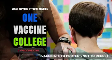 Missing One Vaccine for College: Consequences and What to Do Next
