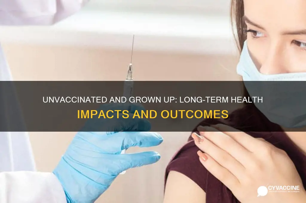 what happens to non vaccinated kids when they grow uo