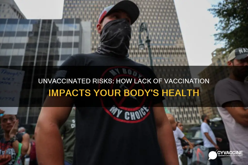 what happens to the body when it is not vaccinated