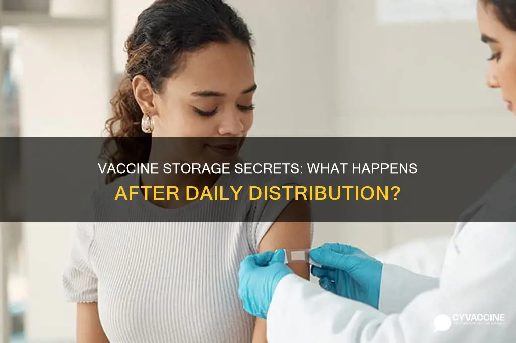 what happens to vaccines at the end of the day