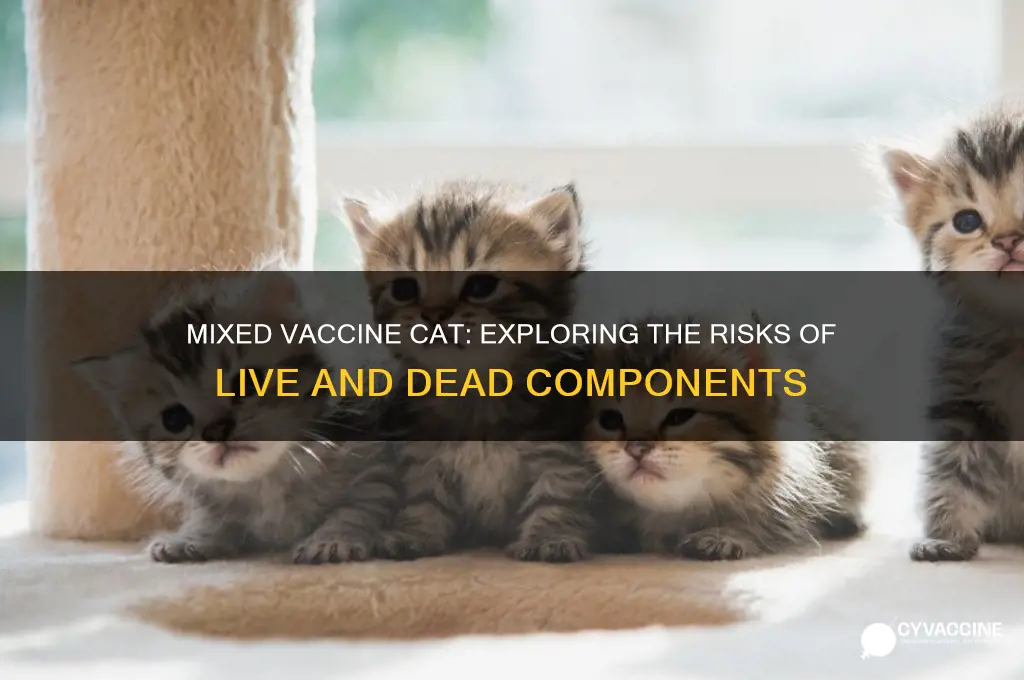 what if a mixed death and alive vaccine cat