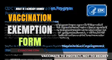 Signed a Vaccination Exemption Form? What You Need to Know Now