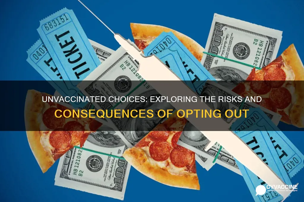 what if i choose not to be vaccinated