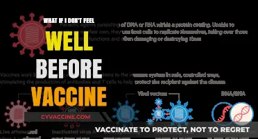 Pre-Vaccine Jitters: What to Do When You Don't Feel Well Before Your Shot