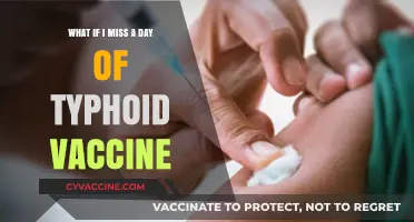 Missing a Day of Typhoid Vaccine: What You Need to Know