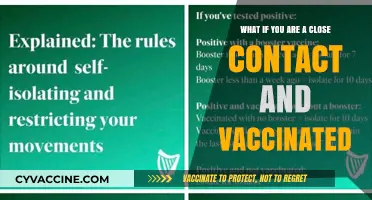 Vaccinated and Exposed: What to Do as a Close Contact