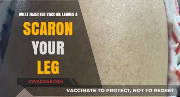 Does the Injected Vaccine Leave a Scar on Your Leg?