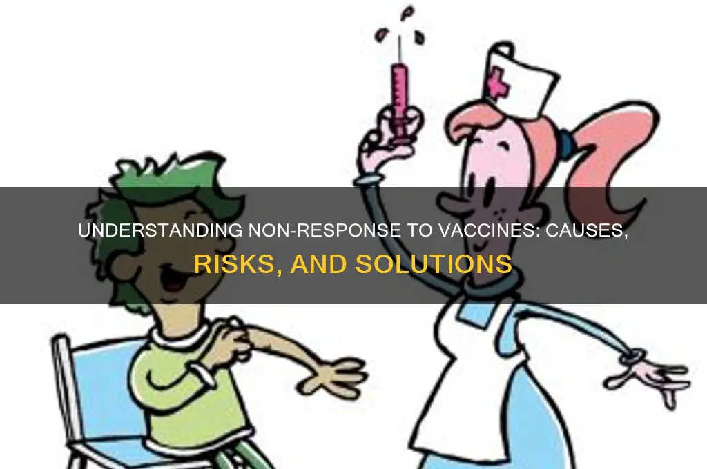 what is a non-response to a vaccine