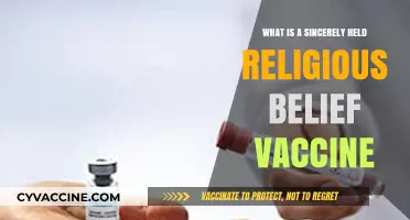 Understanding Sincerely Held Religious Beliefs and Vaccine Exemptions
