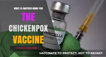 Varicella Vaccine: The Alternative Name for Chickenpox Prevention