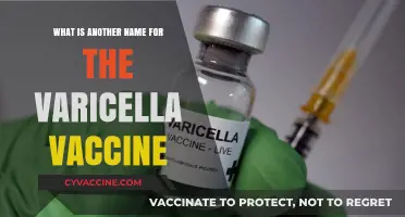 Varicella Vaccine Alternative: Understanding the Chickenpox Shot's Other Name