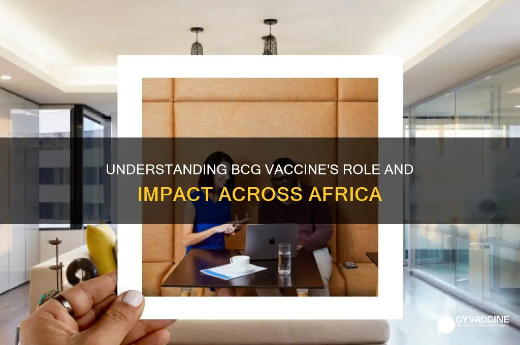 what is bcg vaccine stand for on africa