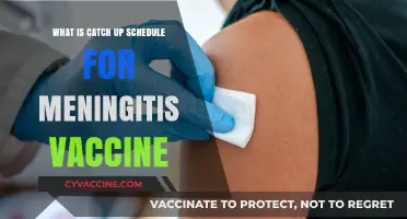 Catch Up Schedule for Meningitis Vaccine: What You Need to Know