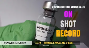 Chickenpox Vaccine Name: What's Listed on Your Shot Record?