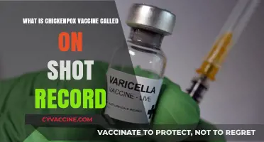 Chickenpox Vaccine: What's Its Name?
