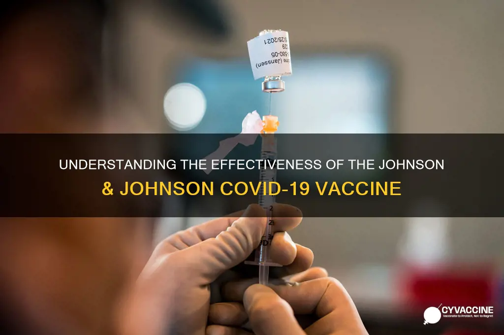 what is efficacy of j and j vaccine