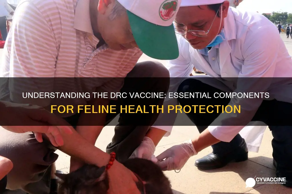 what is in a drc vaccine for cats