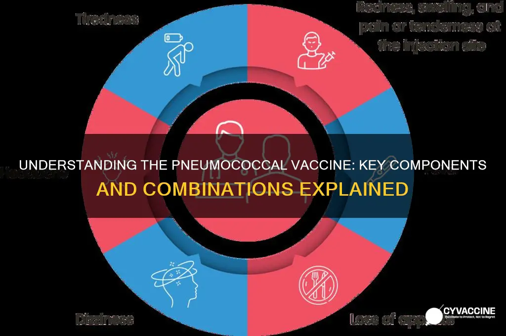 what is in combinations does the pneumococcal vaccine