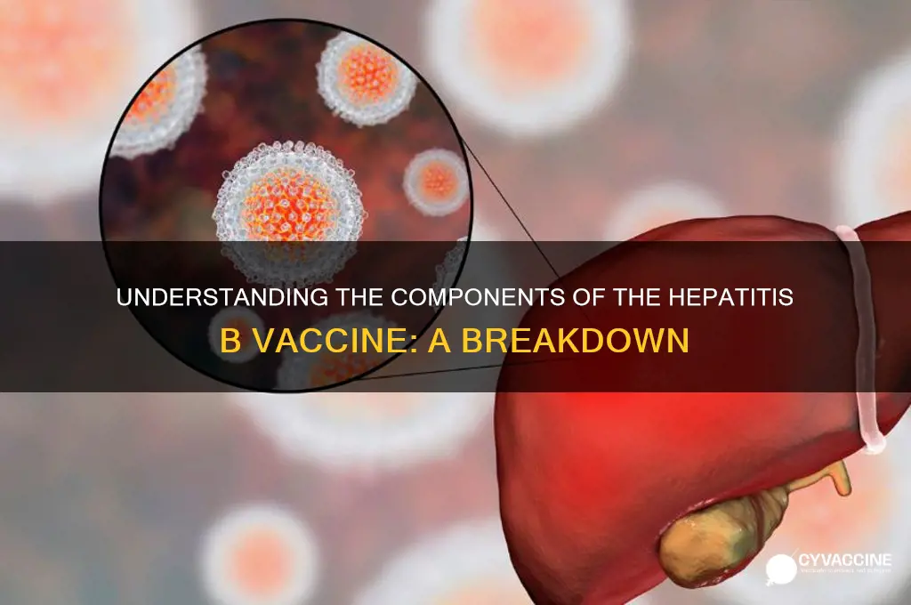 what is in the hepatitis b vaccine made of