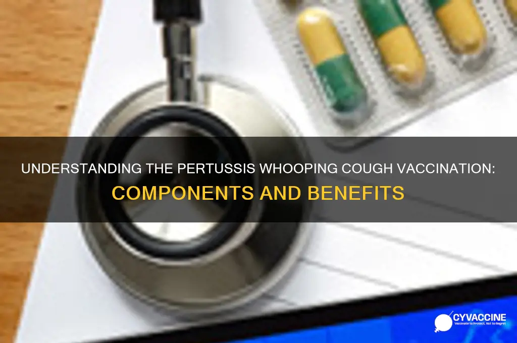 what is in the pertussis whooping cough vaccination