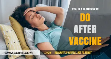 Post-Vaccine Precautions: Activities to Avoid After Getting Vaccinated