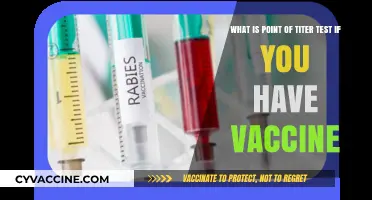 Vaccinated But Curious: Understanding the Purpose of Titer Tests