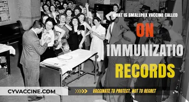 Smallpox Vaccine Name: Decoding Immunization Records for Historical Protection