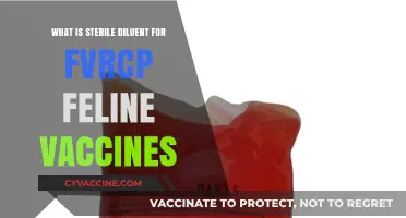 Understanding Sterile Diluent for Feline FVRC Vaccine Administration