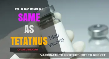 Tdap Vaccine Explained: Is It the Same as Tetanus Shot?