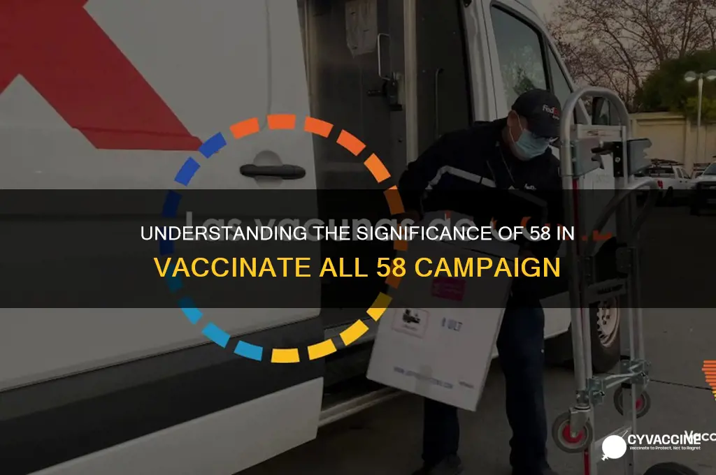 what is the 58 in vaccinate all 58