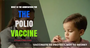 Understanding the Abbreviation for the Polio Vaccine: A Quick Guide