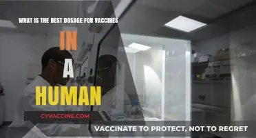 Optimal Vaccine Dosage: Balancing Immunity and Safety for Humans