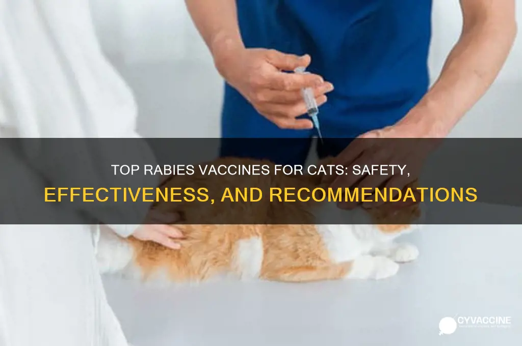 what is the best rabies vaccine for a cat