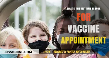 Optimal Timing for Securing Your Vaccine Appointment: A Comprehensive Guide