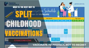 Optimizing Childhood Vaccination Schedules: A Guide to Safe Splitting Strategies