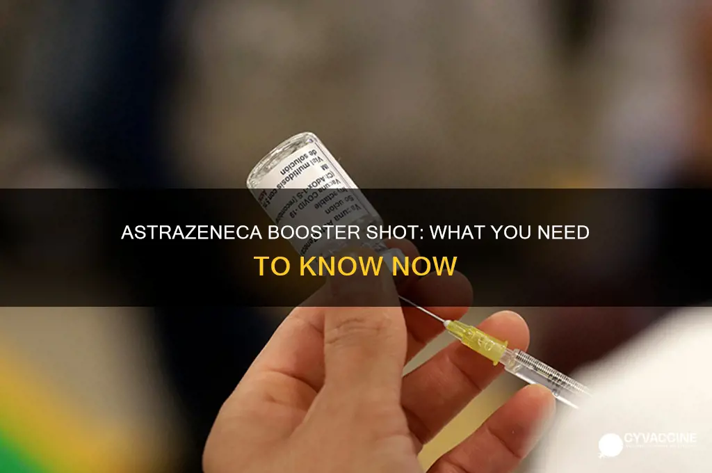what is the booster shot for astrazeneca vaccine