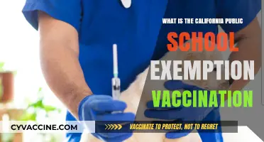 California Public School Exemption Vaccination: Understanding the Legal Requirements