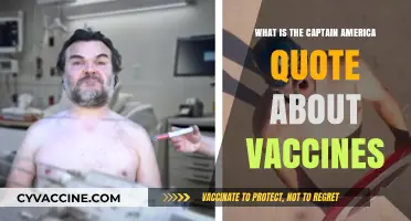 Captain America's Vaccine Wisdom: A Quote for Modern Health Heroes