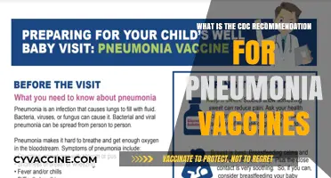 CDC's Pneumonia Vaccine Recommendations: Essential Guidelines for Prevention and Protection