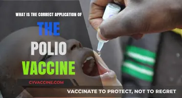 Understanding the Proper Administration of the Polio Vaccine: A Guide