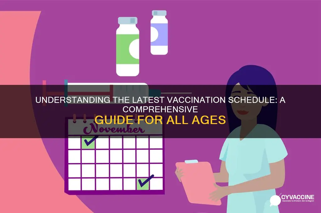what is the current vaccination schedule