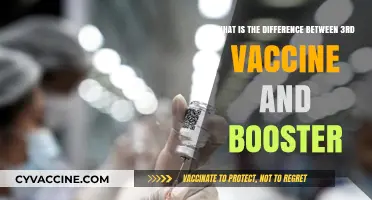 Vaccine vs. Booster: Understanding the Key Differences and Benefits