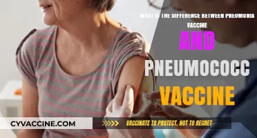 Pneumonia vs. Pneumococcal Vaccine: Understanding the Key Differences