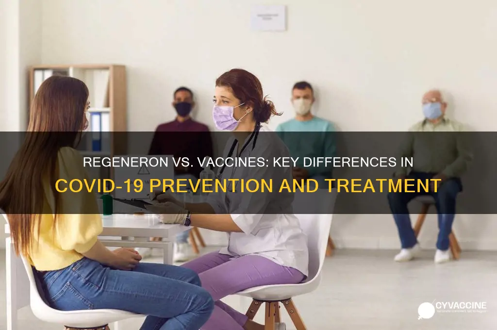 what is the difference between regeneron and the vaccine