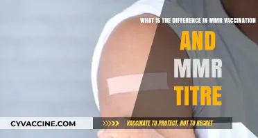 MMR Vaccination vs. Titre Test: Understanding the Key Differences