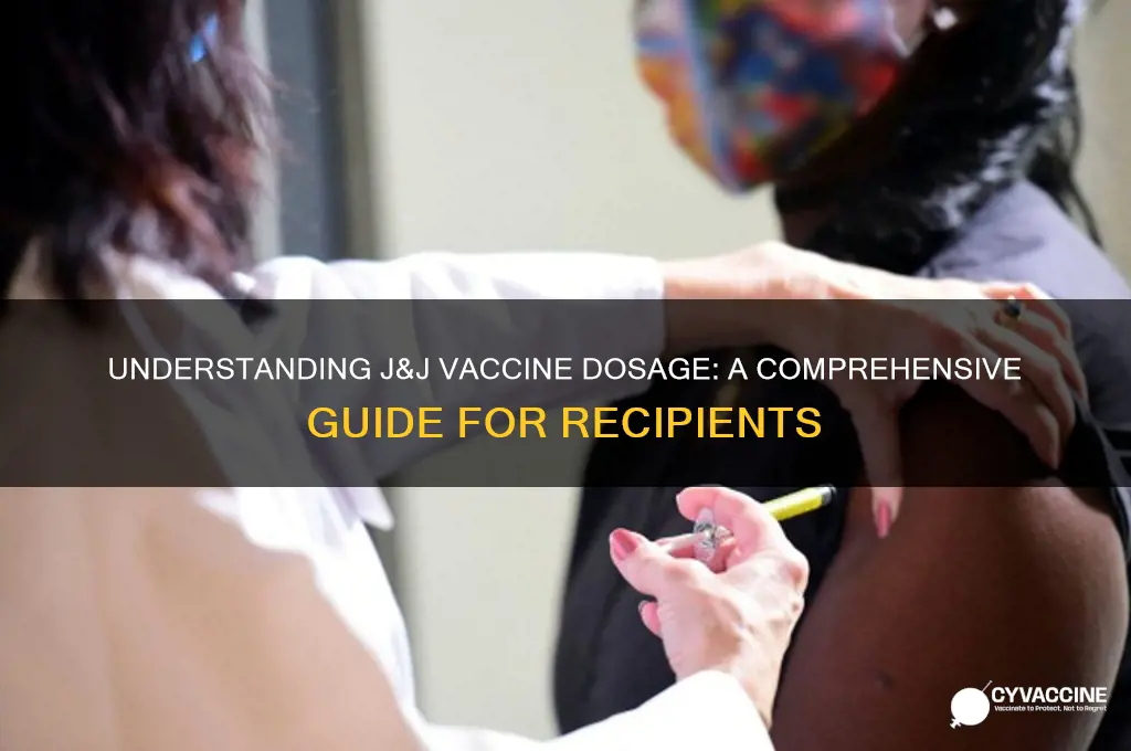 what is the dosage for j&j vaccine