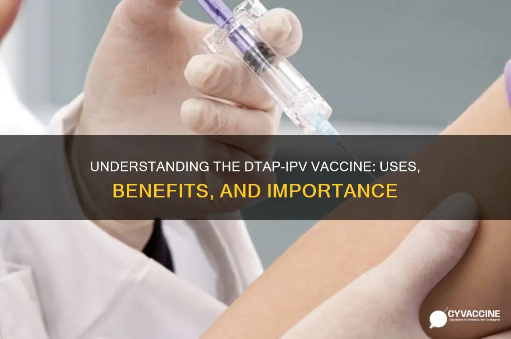 what is the dtap-ipv vaccine