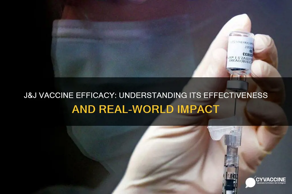 what is the efficacy of j and j vaccine