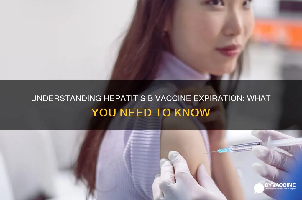 what is the expiration date for hep b vaccine